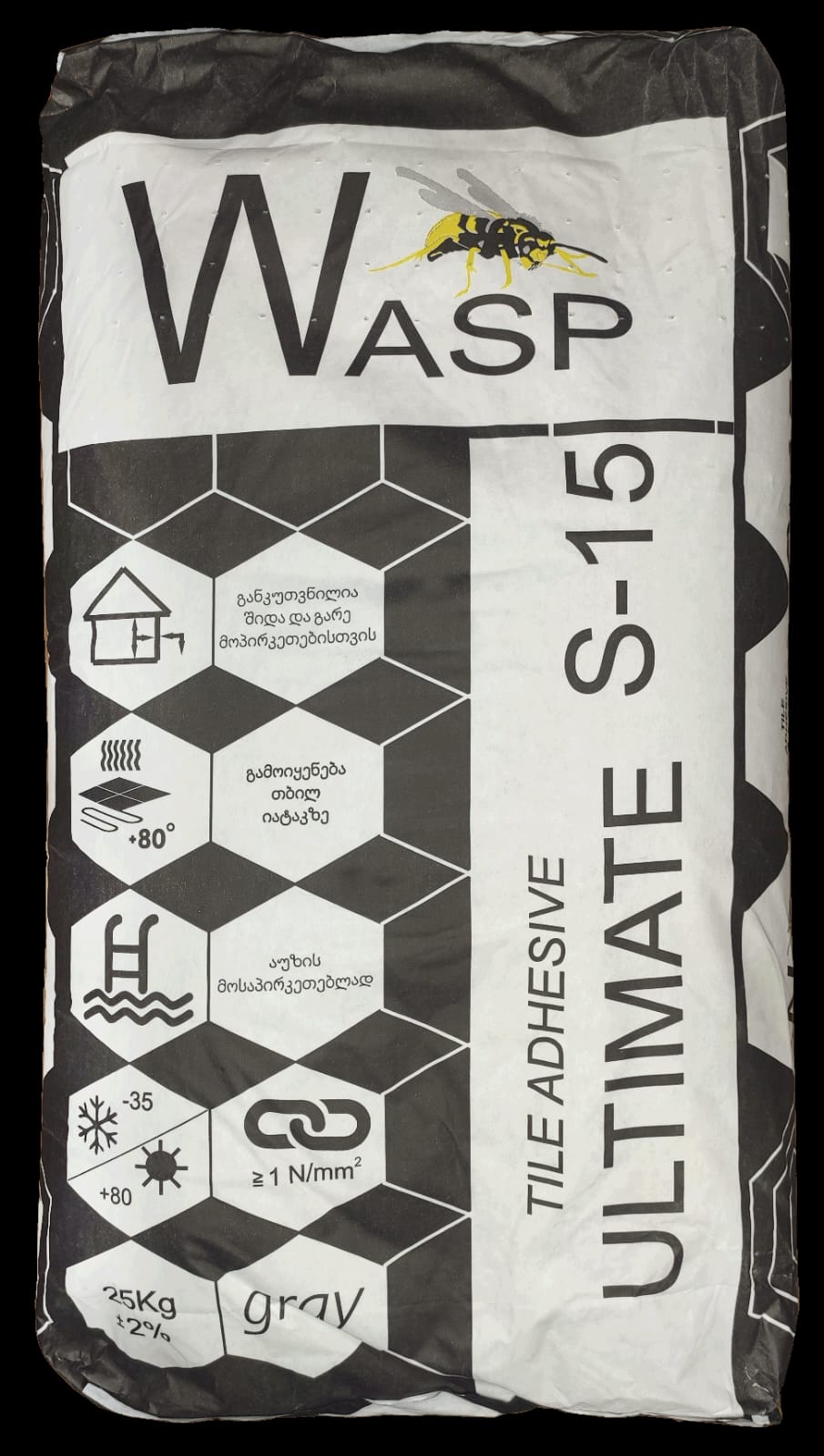 წებო ცემენტი Wasp S15 ultimat