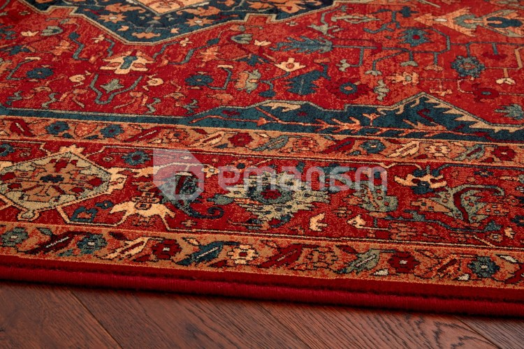 ხალიჩა Dywilan  SUPERIOR KASIM RUBIN 2456 cC1 200x300 100% WOOL