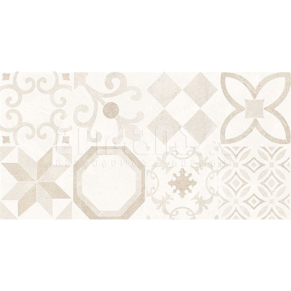 დეკორი Defne Geo Decor Beige 26*60