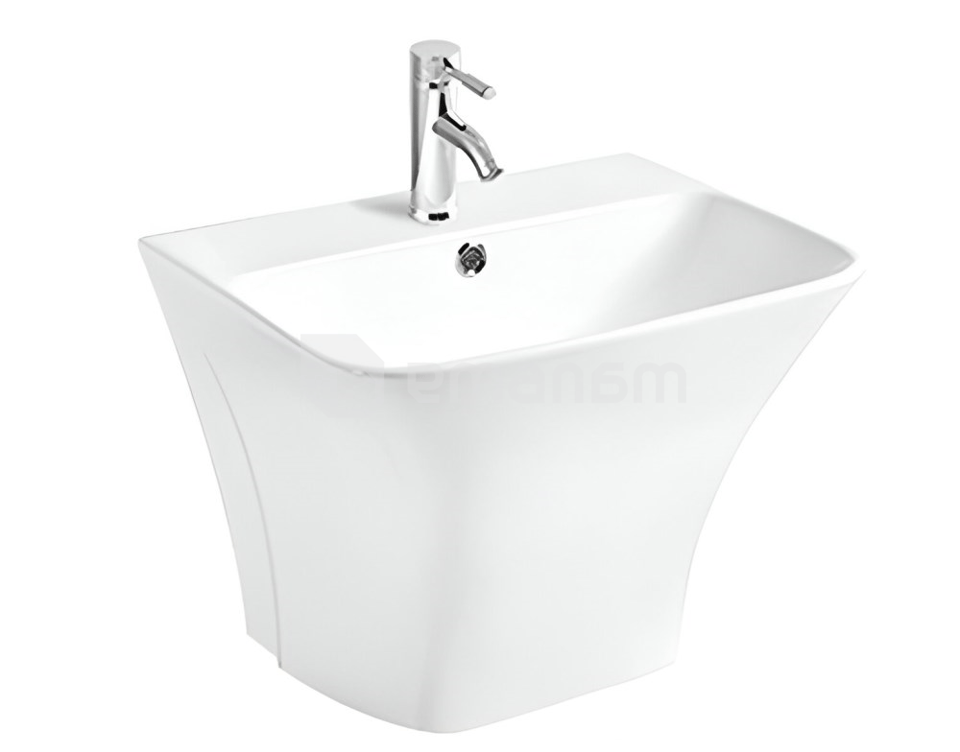 ხელსაბანი მონობლოკი Osis 724 white 500x400x385 (დასაკიდი)