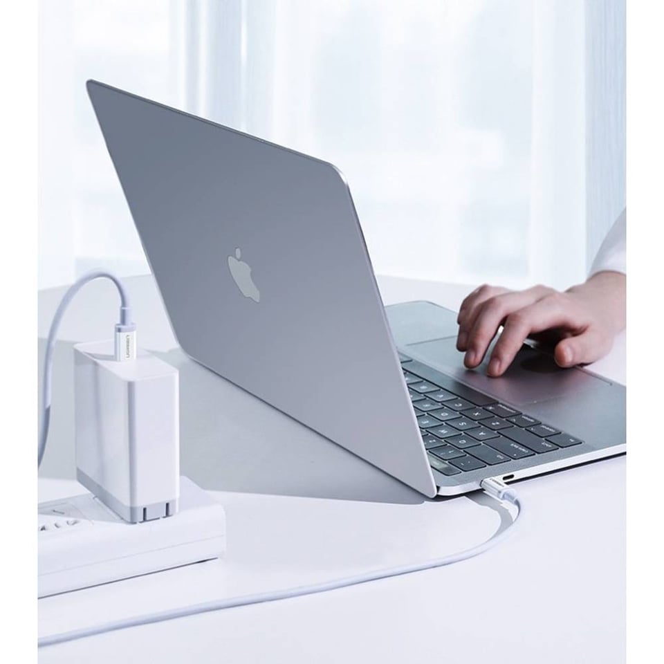 UGREEN 60518 USB 2.0 C M/M ABS Cover 1m (White)