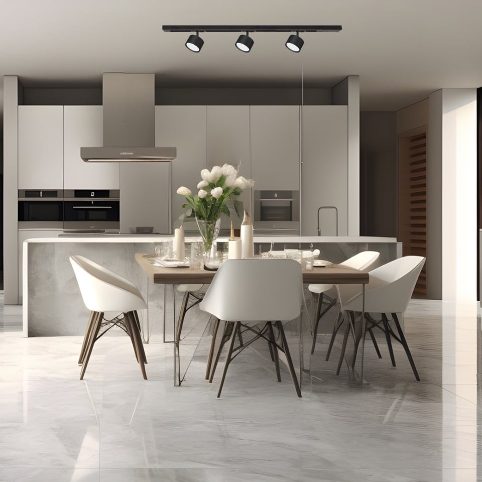 სანათი ტრეკი Milagro ML1197 Cyklop Ø82 1 Gx53 შავი