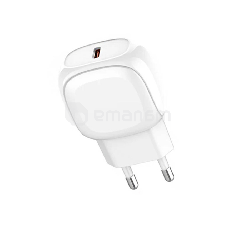 დამტენი LDNIO A1206C 27W Type-C to Lightning კაბელი