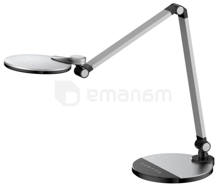 მაგიდის სანათი Camelion Desk Lamps KD-865 C03 10 ვატი 600 ლუმენი 3000 4000 6000 კანდელი ვერცხლისფერი