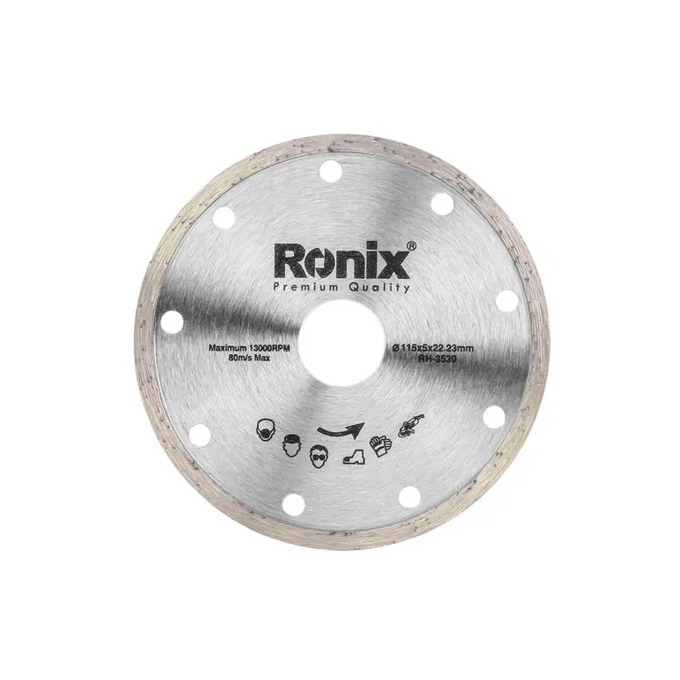 კერამიკული ფილის საჭრელი დისკი Ronix RH-3530, 115მმ