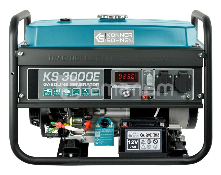 გენერატორი ბენზინის Konner&Sohnen KS 3000E 3kW
