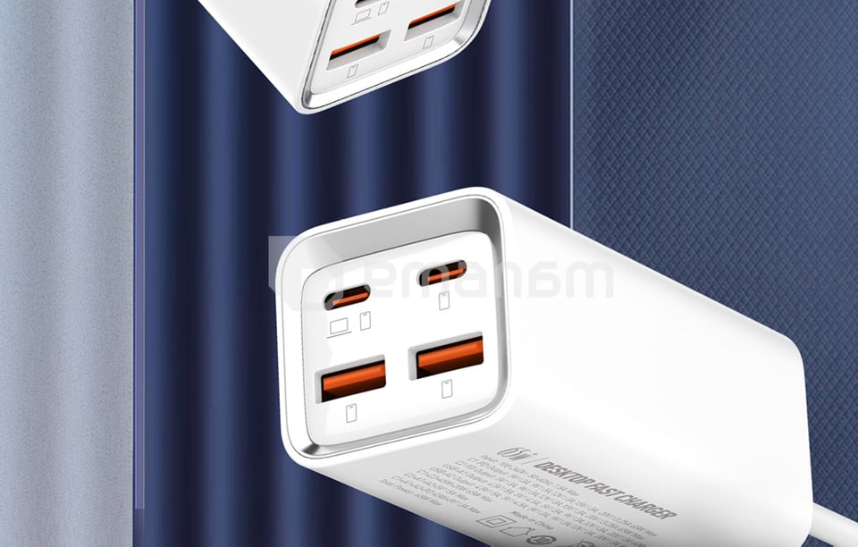 დამტენი LDNIO A4610C 65W 2 USB-A 2 USB-C