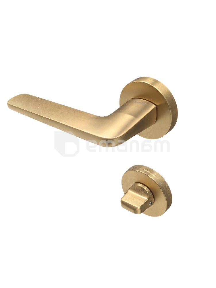 სახელური როზეტით Morelli Z5-72Z176-MSGOP + ბრუნსაკეტი სანტექნიკური