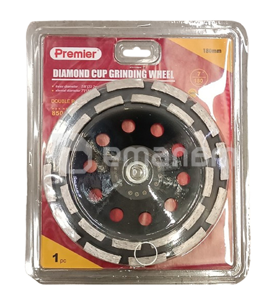 ბეტონის საპრიალებელი დისკი Premier YF3807-180 180x22.2 მმ