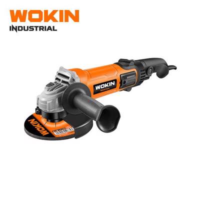 კუთხსახეხი Wokin 784621, 125mm, 1200W 11500Rpm, Black/Orange