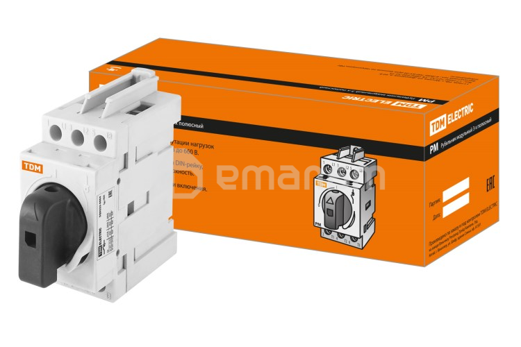 რუბილნიკი მოდულის TDM РМ-40 3П 40A SQ0222-0004