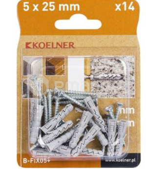 დიუბელი Koelner 14 pcs B-FIX05+