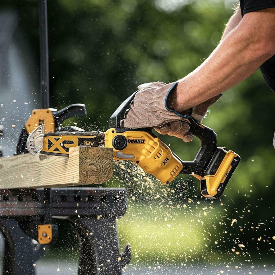 მინი ხერხი აკუმულატორის DeWalt DCMPS520P1-QW