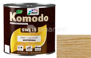 ლაქი Komodo Universal SWL-15 0.7 ლ ფიჭვი