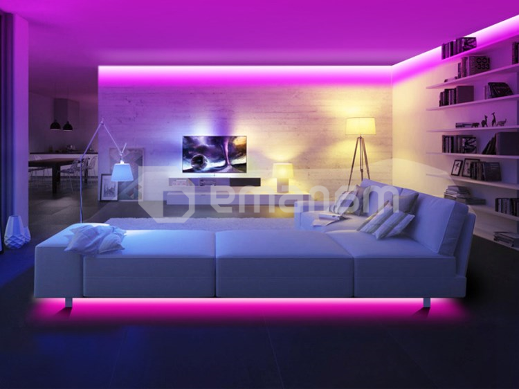 LED ლენტი V-TAC SMD5050 30LEDs RGB 5 მ