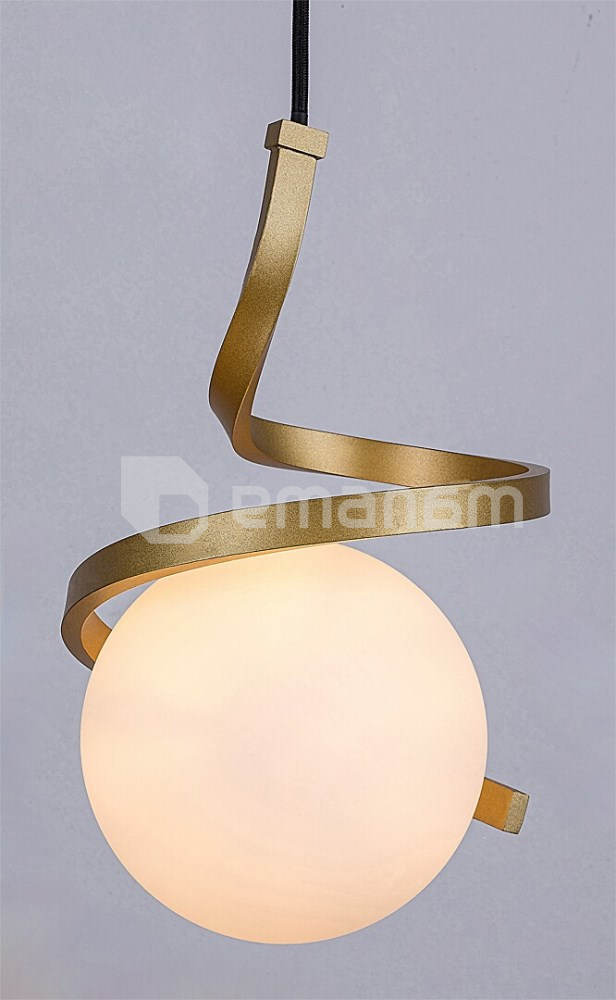 საკიდი Rabalux Sarabi 1 Е27 Ø150 IP20 72126 h1500 ოქროსფერი თეთრი