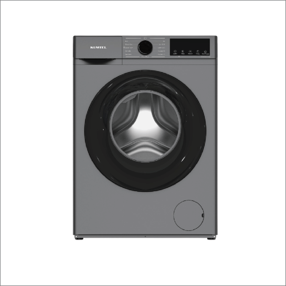 სარეცხი მანქანა KUMTEL HW10MAC-3 (J) SILVER