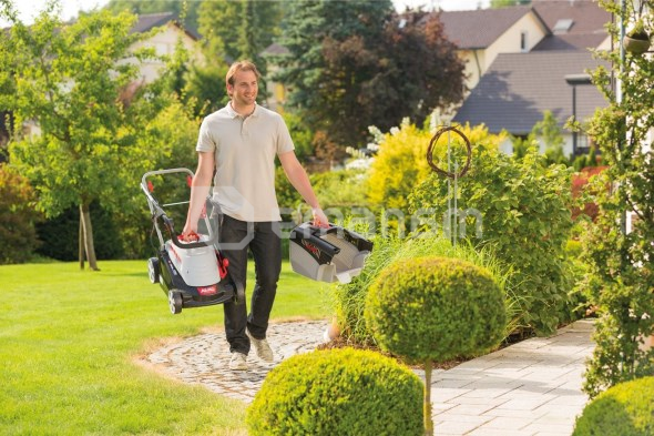 გაზონის ელექტრო საკრეჭი AL-KO Comfort 40 E 1400 W