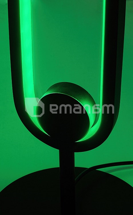 ტორშერი Rabalux BARTO LED 19W h1250 RGB ლითონი შავი 74051