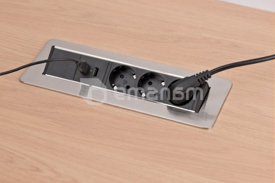 დამაგრძელებელი 3 Brennenstuhl 2მ 2 USB