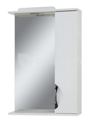 თარო Sanservice Laura-56 სარკით და კარადით თეთრი