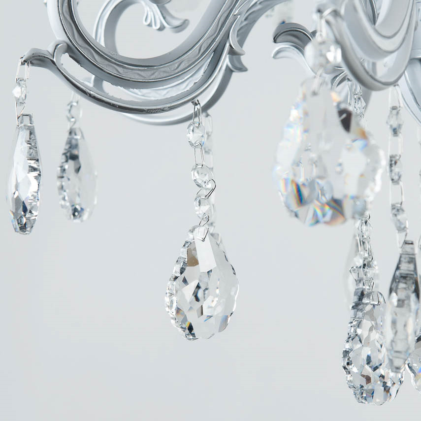 ჭაღი New Light 8 E14 77528/8 თეთრი