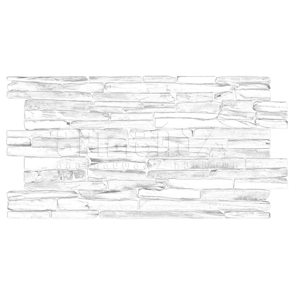 დეკორატიული პანელი "ნაცრისფერი კვარცი" 980*500მმ