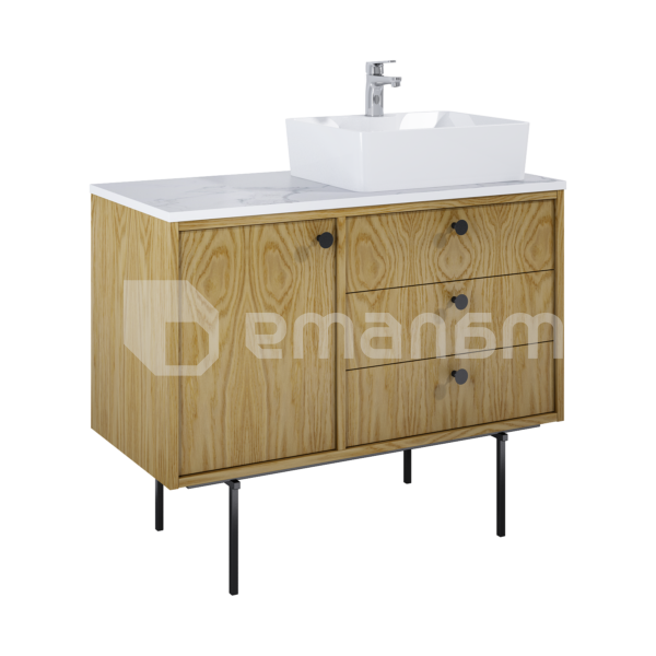 აბაზანის ტუმბო ბუნებრივი მუხა  Elita UNIT LEGACY 100