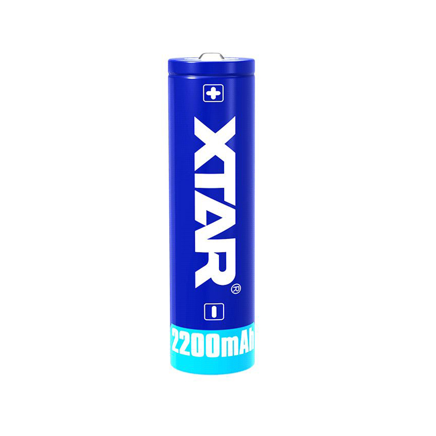 აკუმულატორი XTAR Li-ion 1 18650 3.7v 2200mAh