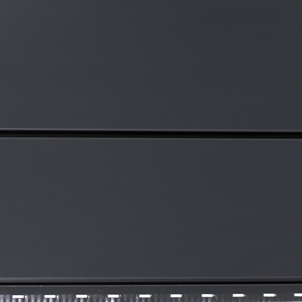 154-იანი ფერადი თუნუქის საიდინგი 0.50X340 პრიალა RAL 7024 NOVA