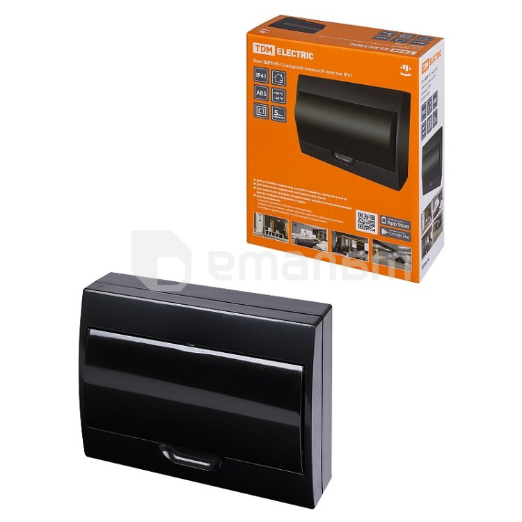 კოლოფი გარე მონტაჟისთვის TDM 200x255x95