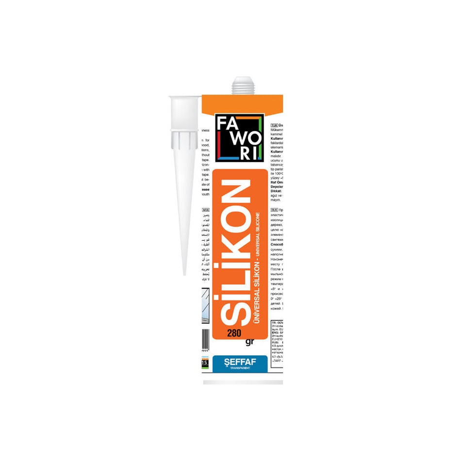 უფერო სილიკონი  FWR SİLİKON ŞEFFAF 280GR