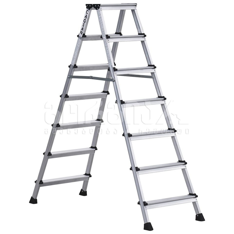 ალუმინის ორმხრივი კიბე 7x7 CGS OL7