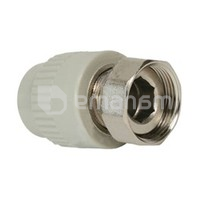 მეფტა ქანჩით შ/ხ  ROSTURPLAST PPR Ø20х1/2"