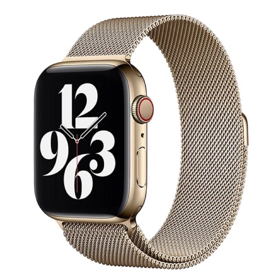 Smart watch strap WiWU Minalo stainless steel Watch Band 38-40MM (235mm) Gold