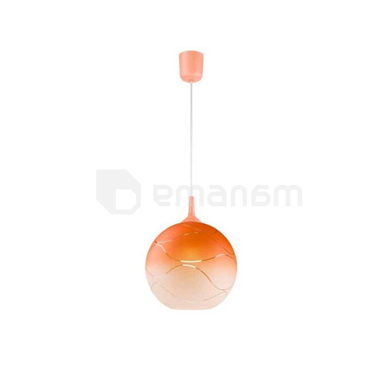 საკიდი Lamkur TULIPAN LM 1.1/17 Orange 1xE27 60W