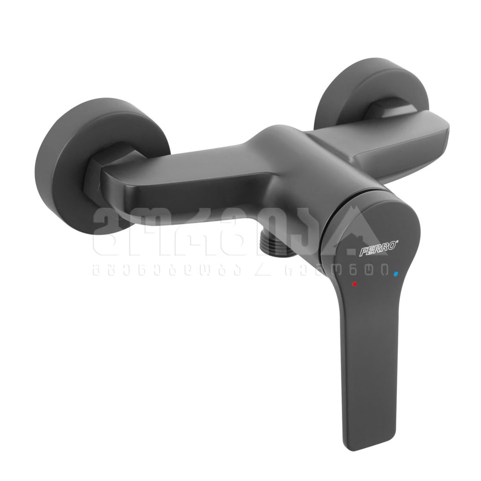 საშხაპეს შემრევი შავი STRATOS BSC7BL