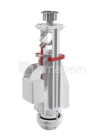 წყლის ჩამრეცხი მექანიზმი ორმაგი ღილაკით Alcadrain A08A