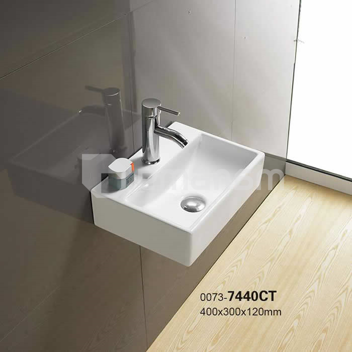 ხელსაბანი Pate 7440CT Glossy თეთრი