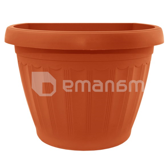 პლასტმასის ქოთანი კედლის Aleana ტერრა 22х16 ტერაკოტი