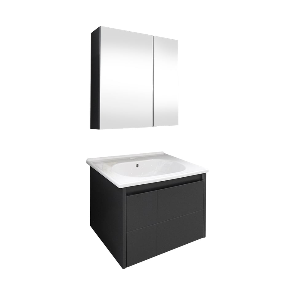 აბაზანის ავეჯი LIKYA 65სმ  Matt Anthracite