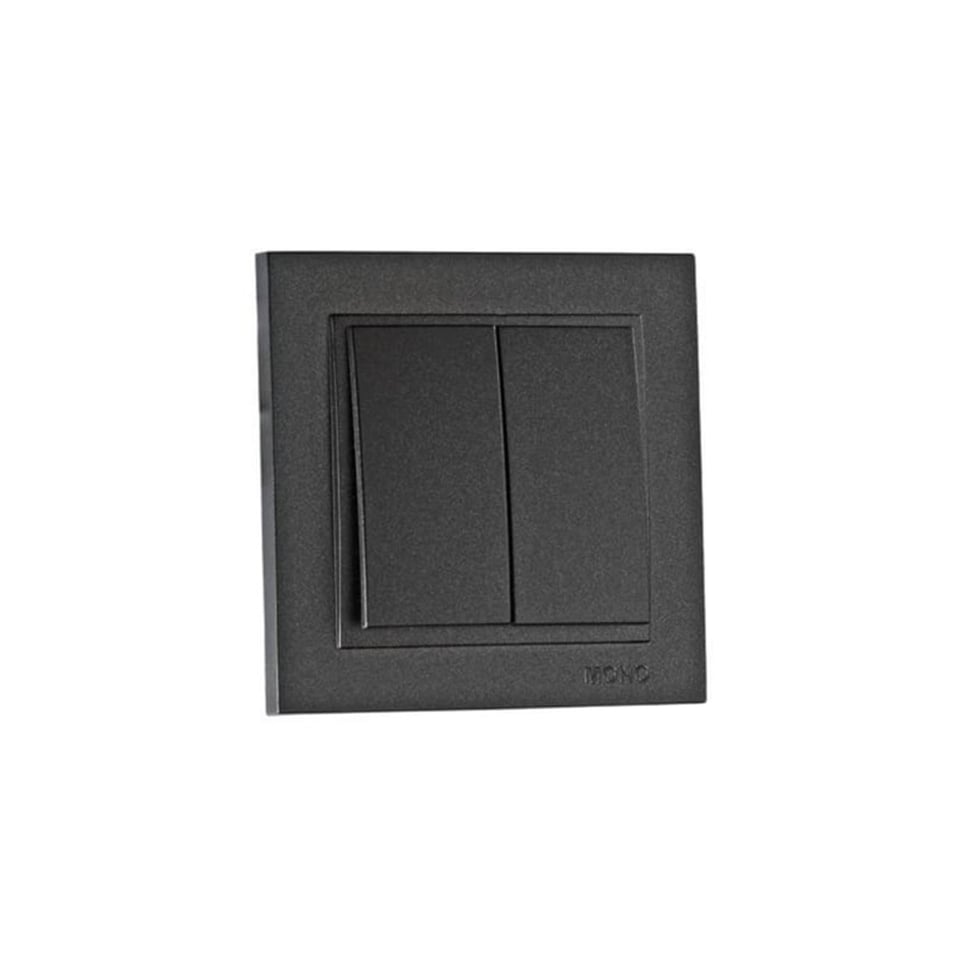 ჩამრთველი ორიანი DESPINA Black - 102-202025-102