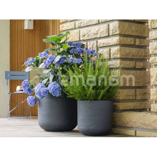 ქოთანი პლასტმასის EDA Plastiques VOLCANIA'UP 48,5 x 46,2სმ 67ლ