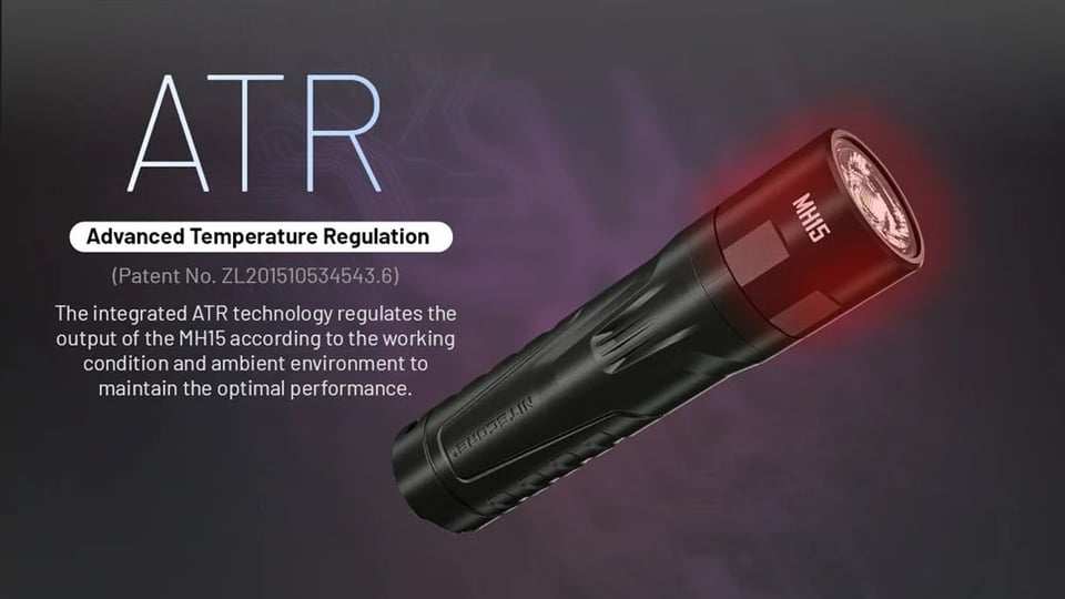 ფარანი Nitecore MH15 5000mAh 2000Lm