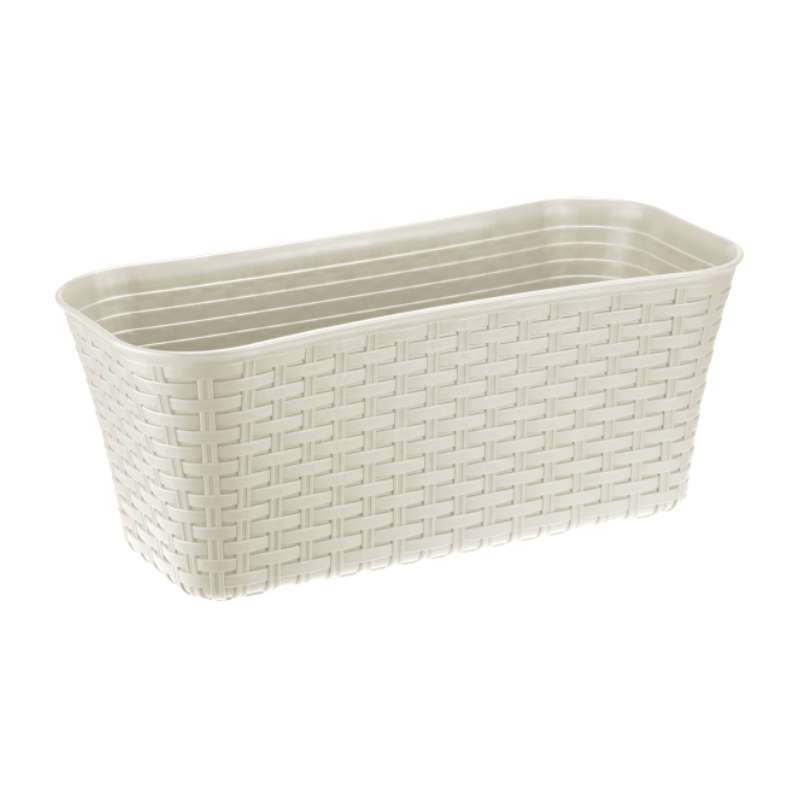 ყვავილის ქოთანი თეფშით