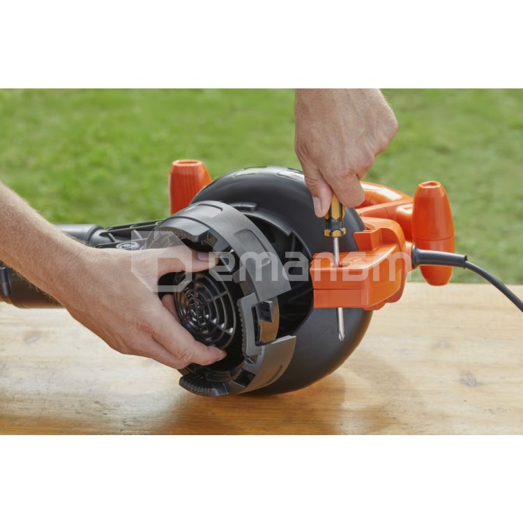 მტვერსასრუტი ბაღის Black+Decker BEBLV260-QS 2600W