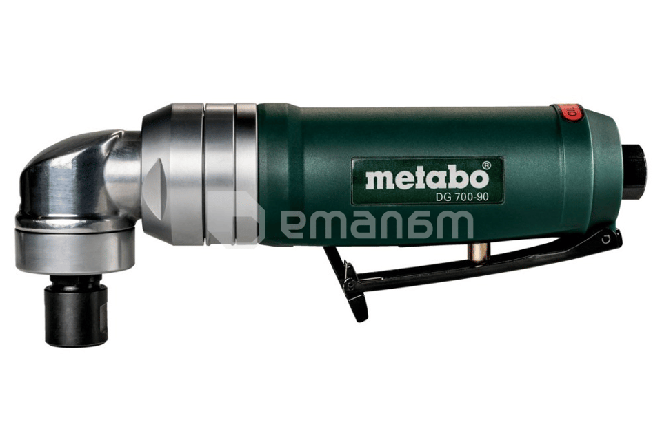 სახეხი მანქანა პნევმატური Metabo DG700-90 6.2 ბ 600 ლ წთ 12000 ბრ/წთ