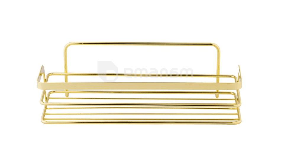 აბაზანის თარო ოთხკუთხედი Bisk Niagara Gold