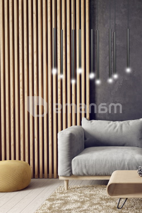 საკიდი EMIBIG Selter 9 G9 9x MAX 30W შავი