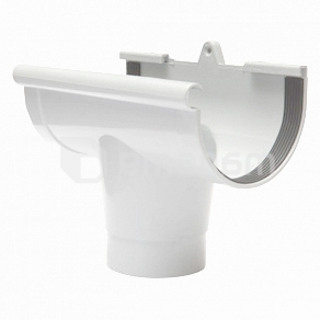 ღარის ძაბრი RainWay 130 მმ თეთრი